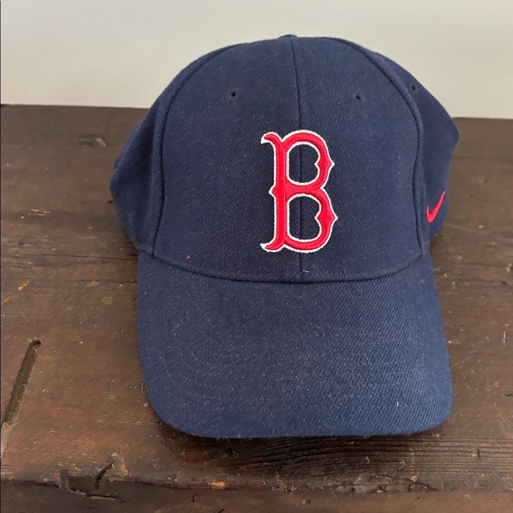 NEW Nike Boston Red Sox MLB Heritage 86 Heritage Adjustable Hat - Navy Blue - Picture 2 of 7